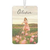 Female Romantic Custom Photography Luchtverfrisser (Achterkant)