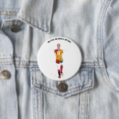 Female Soccer Player Button (In situ)