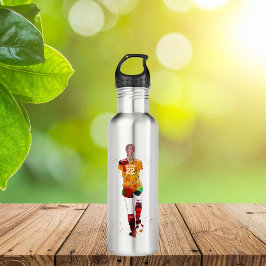 Female Soccer Player Waterfles