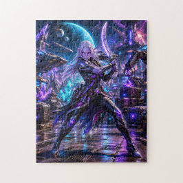 Female Space Pirate — Alien Duelist Legpuzzel