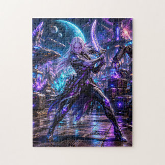 Female Space Pirate — Alien Duelist Legpuzzel