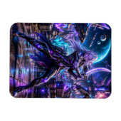 Female Space Pirate — Alien Duelist Magneet (Horizontaal)