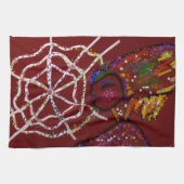 Female Spider Pharaoh Kitchen Towel Theedoek (Horizontaal)