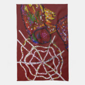 Female Spider Pharaoh Kitchen Towel Theedoek (Verticaal)