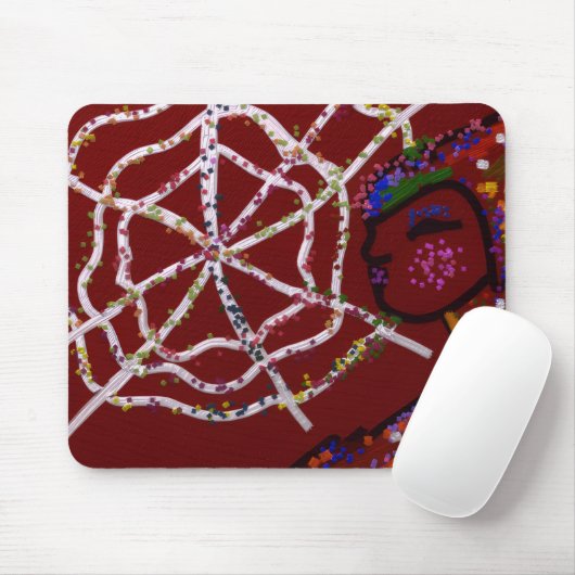 Female Spider Pharaoh Muismat (Met muis)