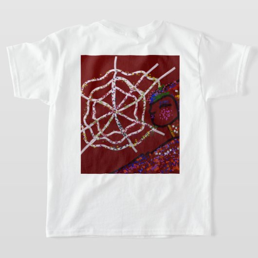 Female Spider Pharaoh  T-shirt (Laag Achter)