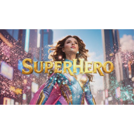 FEMALE SUPERHERO - SCI-FI T-SHIRT