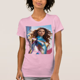 FEMALE SUPERHERO - SCI-FI T-SHIRT