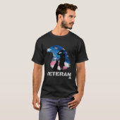 FEMALE VETERAN DOG HANDLER T-SHIRT (Voorkant volledig)