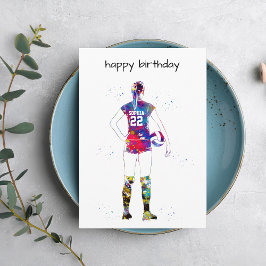 Female Volleyball Player Kaart