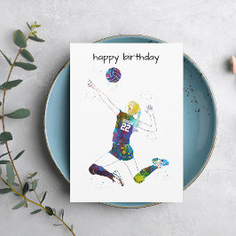 Female Volleyball Player Kaart