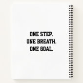 Female Volleyball Player Notitieboek (Achterkant)