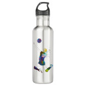 Female Volleyball Player Waterfles (Voorkant)