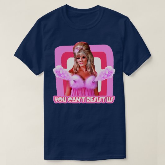 FEMBOT Je kunt ons niet weerstaan T-shirt (Design voorkant)