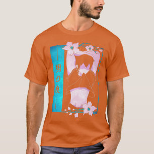 Femboy Anime Boy Japans pasteeltje Gothic esthetis T-shirt