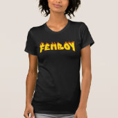 Femboy Flames T-shirt (Voorkant)