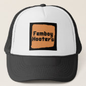 Femboy Hooters Trucker Pet (Voorkant)
