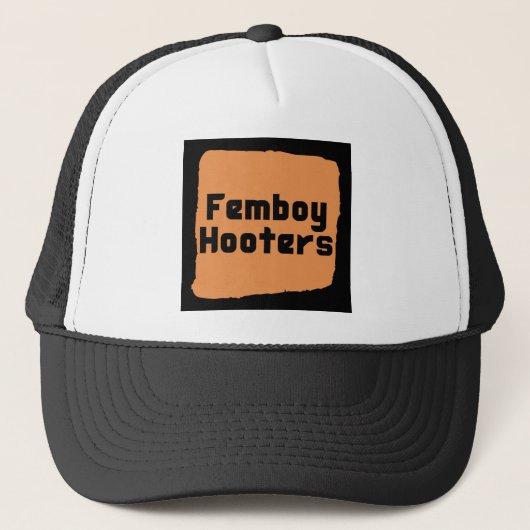 Femboy Hooters Trucker Pet (Voorkant)