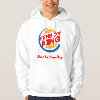 Femboy King 1-zijdige Hoodie