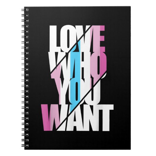 Femboy Love You want T-Shirt Notitieboek (Voorkant)