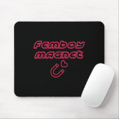 Femboy Magnet Design Muismat (Met muis)