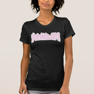 Femboy Pink Flames T-shirt