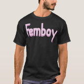 Femboy Queer Gay Aesthetisch LGBTQ MTF Genderqueer T-shirt (Voorkant)