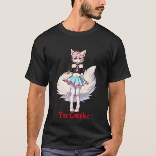 Femboy Vos T-Shirt (Voorkant)