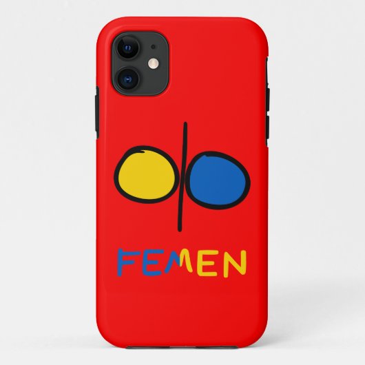 Femen Case-Mate iPhone Case (Achterkant)