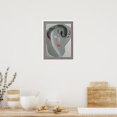 "Femina" Art Deco Print ca. 1920-16 x 20 (Keuken)