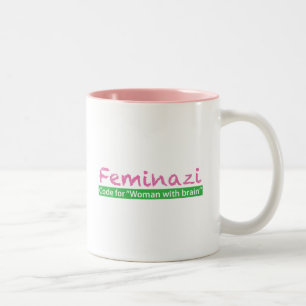 Feminazi Tweekleurige Koffiemok