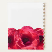 Feminie Floral Cream Red Roses Name 2026 Planner (Achterkant)