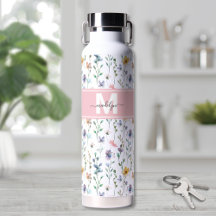 Feminien Boho Botanisch Schrift Monogram