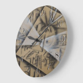 Feminina Backward Clock Grote Klok (Hoek)