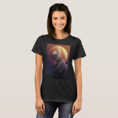 Feminine astronaut t-shirt (Voorkant volledig)