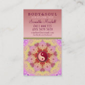 Feminine Beauty YinYang Holistic Visitekaartje (Achterkant)