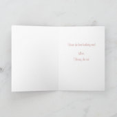 Feminine Birthday Kaart uit de kat (Binnen)