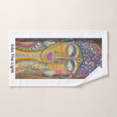 Feminine Buddha original art Handdoek (Handdoek)