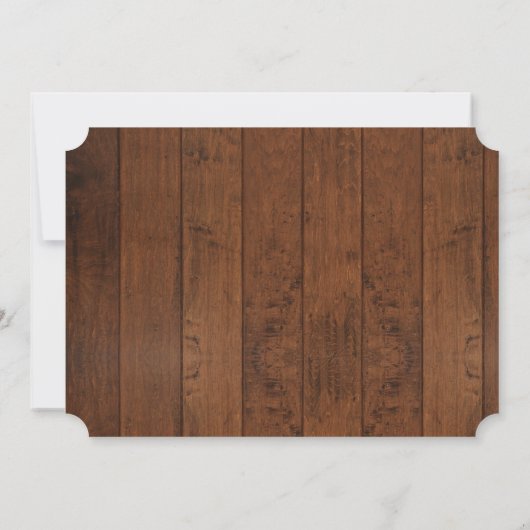 Feminine Cowboy Pet Boots Rozen Western hout Kaart (Achterkant)