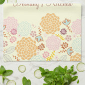 Feminine Fancy Modern Floral Theedoek (Gevouwen)