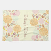 Feminine Fancy Modern Floral Theedoek (Horizontaal)