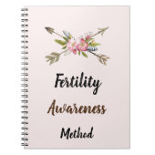 Feminine Fertility Awareness Method Notebook Notitieboek (Voorkant)
