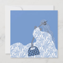 Feminine Floral Garden Party Mode Kaart