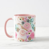 Feminine Floral Pattern Mok (Links)