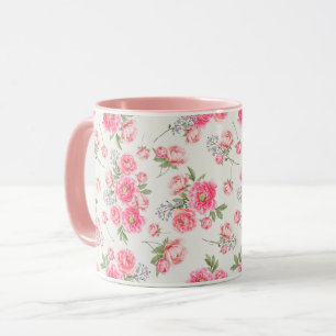 Feminine Floral Pattern Mok