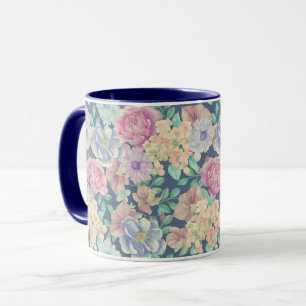 Feminine Floral Pattern Mok