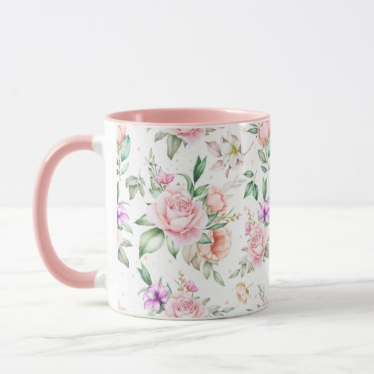Feminine Floral Pattern Mok (Links)