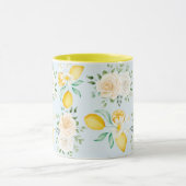 Feminine Floral Pattern Mok (Midden)