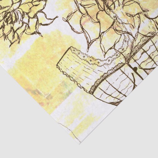 Feminine Floral Tissuepapier (Detail)