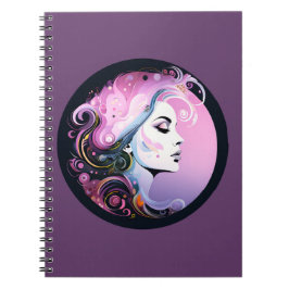 "Feminine Flourish" Vrouwelijke Schoonheid      Notitieboek